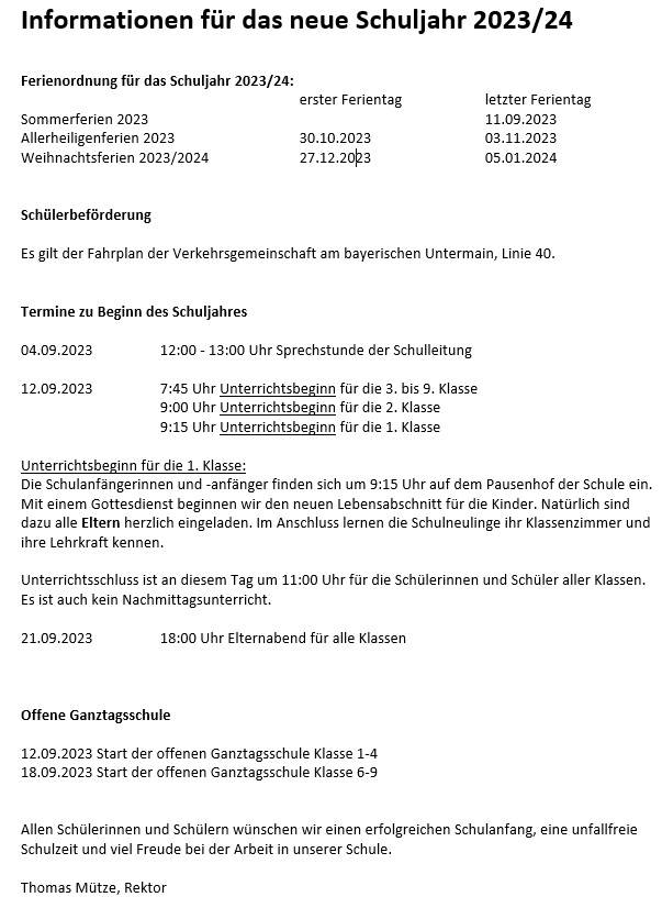 Grundschule und Mittelschule Elsavatal