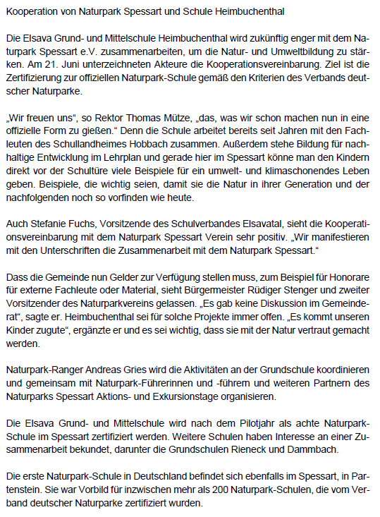 Grundschule und Mittelschule Elsavatal